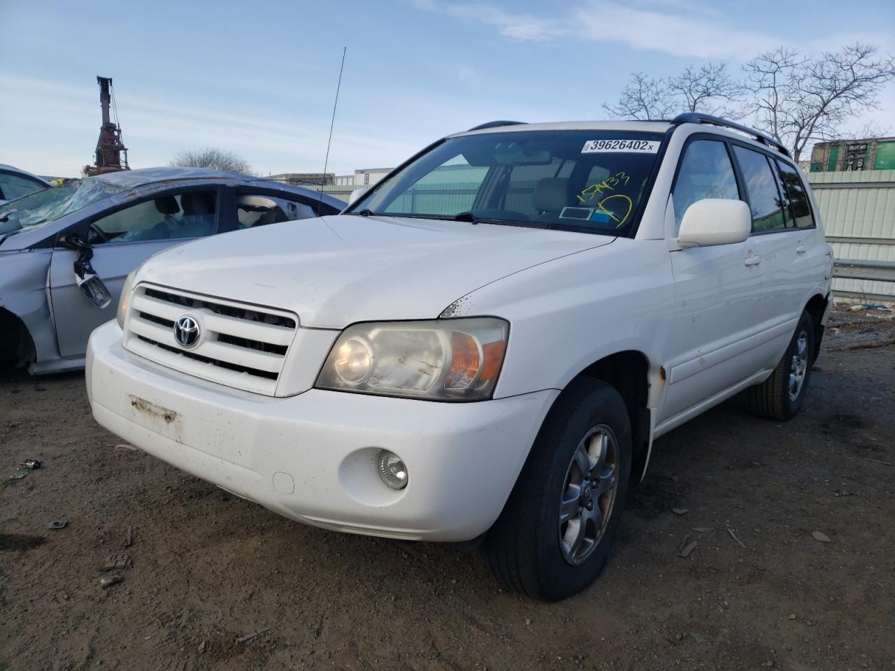 Photo 2 from auction – 2006 TOYOTA HIGHLANDER with VIN JTEEP21A160157433