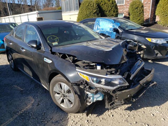 KIA OPTIMA HYB 2017 with VIN KNAGT4LE9H5018710 - Photo from auction