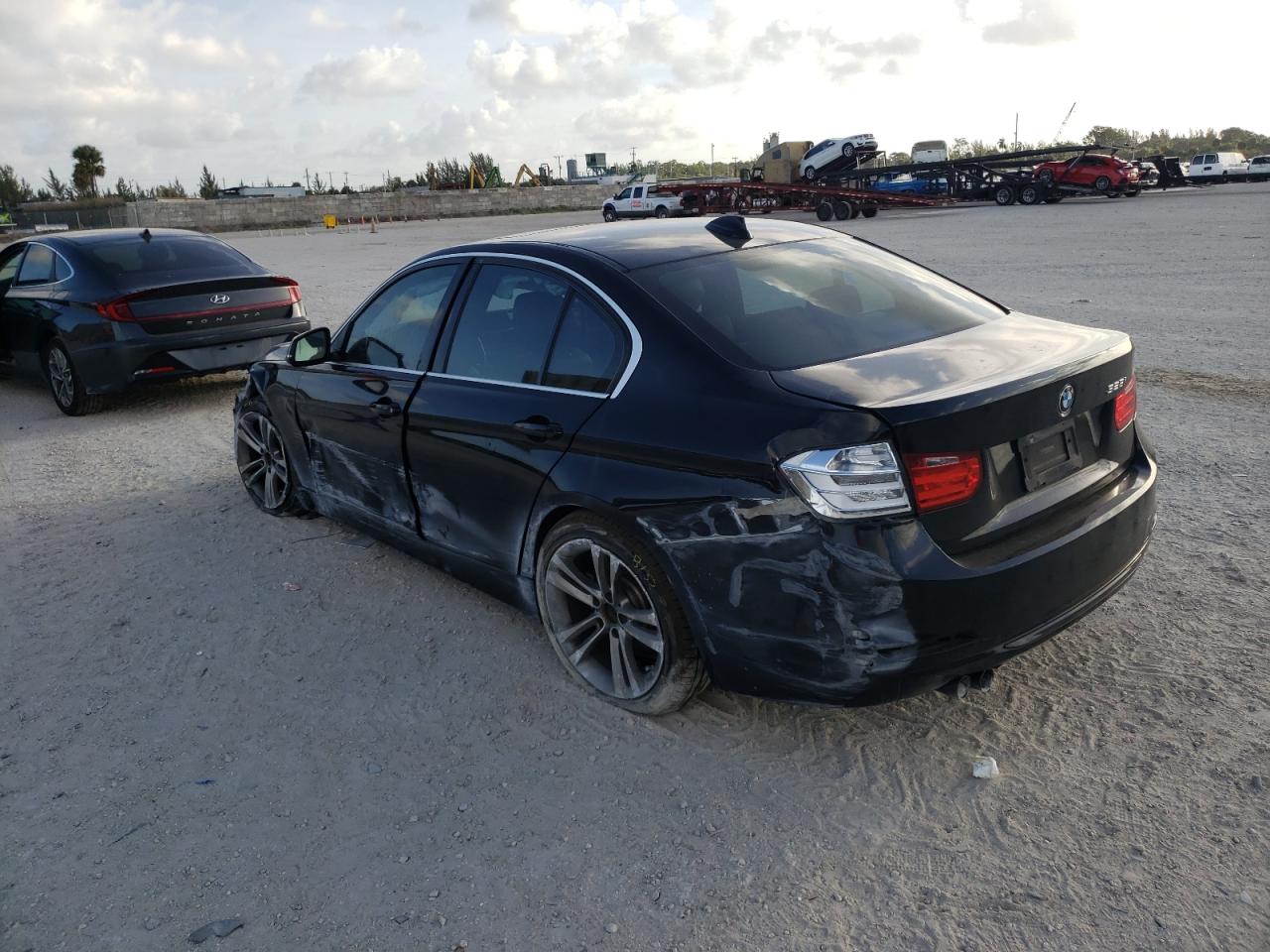 Photo 3 from auction – 2015 BMW 328 I with VIN WBA3A5C53FF607060