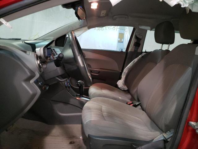 Photo 5 from auction – 2013 CHEVROLET SONIC LT with VIN 1G1JC6SG3D4127051