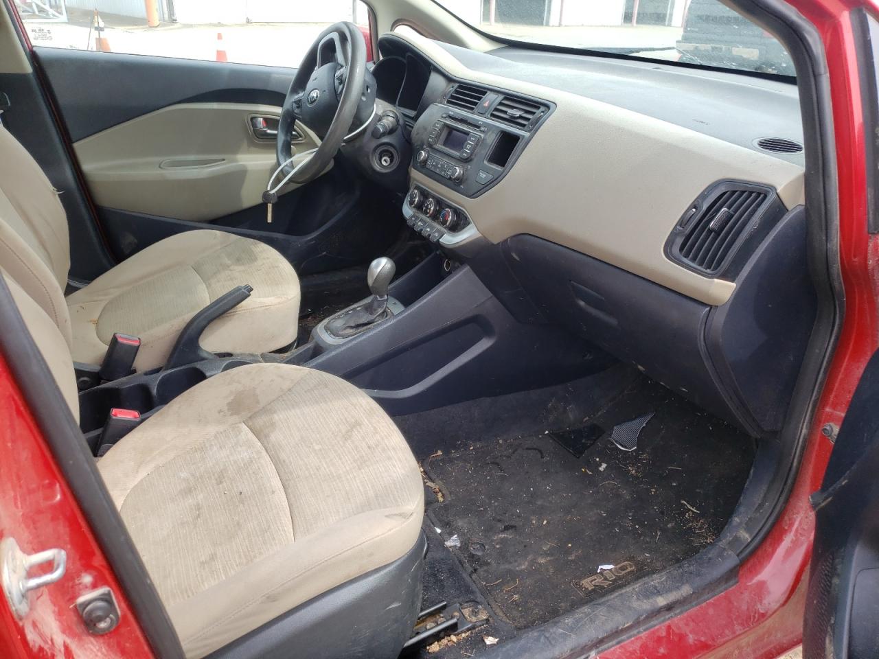 Photo 5 from auction – 2014 KIA RIO LX with VIN KNADM4A3XE6419660