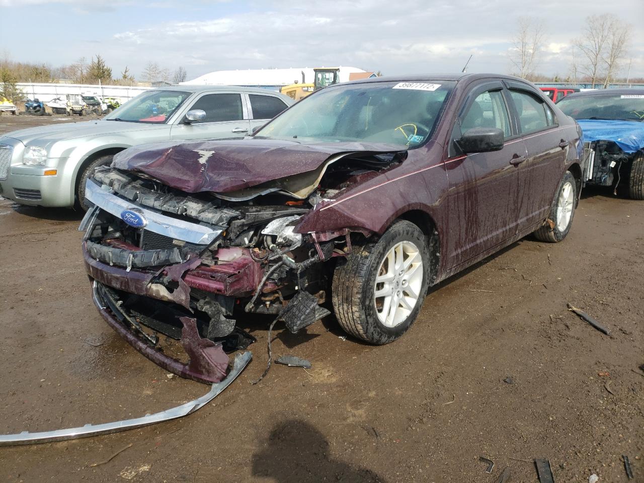 Photo 2 from auction – 2011 FORD FUSION S with VIN 3FAHP0GA2BR260471
