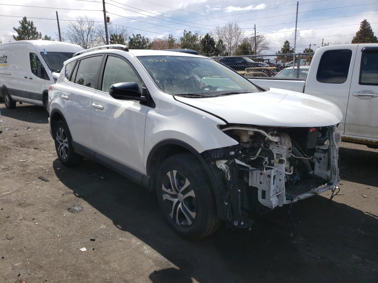 TOYOTA RAV4 LE 2017 with VIN JTMBFREVXHD210240 - Photo from auction