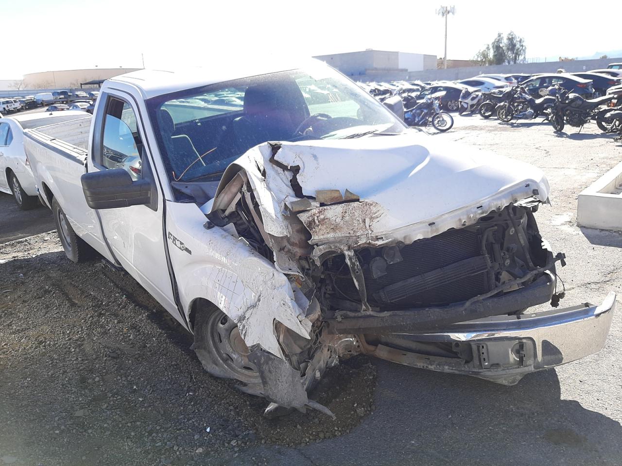 FORD F150 2014 with VIN 1FTMF1CM7EKE01366 - Photo from auction
