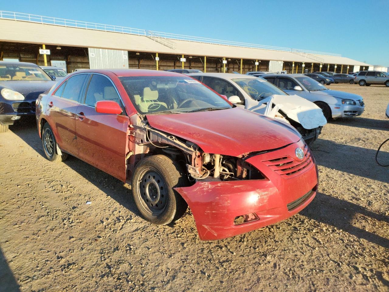 TOYOTA CAMRY LE 2007 with VIN 4T1BK46K37U053504 - Photo from auction