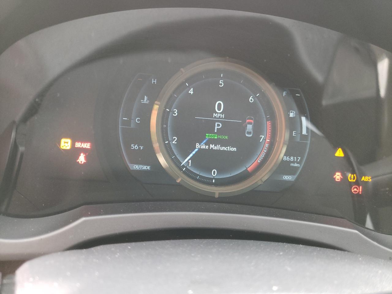Photo 8 from auction – 2014 LEXUS IS 350 with VIN JTHBE1D21E5010167
