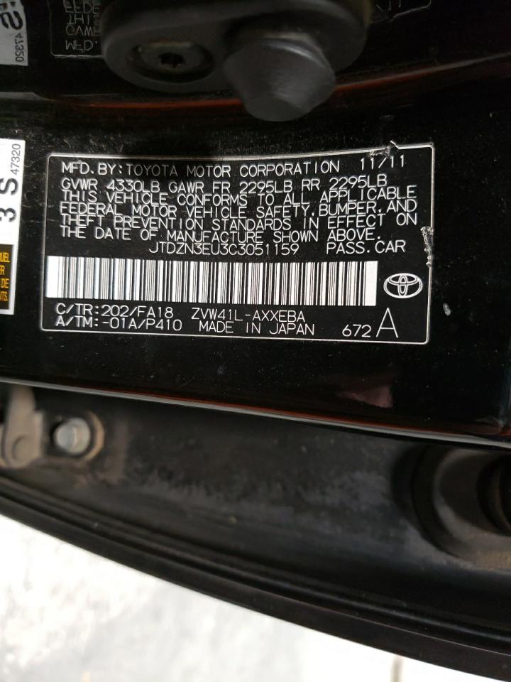Photo 10 from auction – 2012 TOYOTA PRIUS V with VIN JTDZN3EU3C3051159