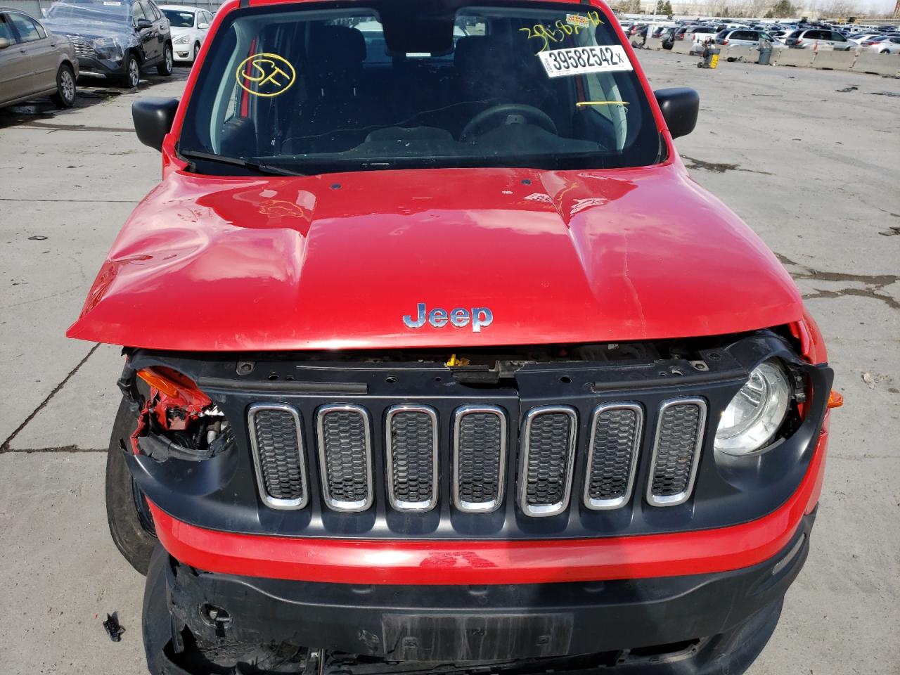 Photo 7 from auction – 2018 JEEP RENEGADE S with VIN ZACCJBAB0JPJ33842