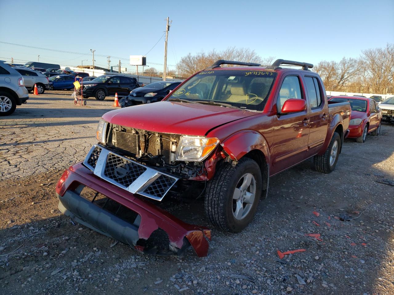 Photo 2 from auction – 2008 NISSAN FRONTIER C with VIN 1N6AD07U98C442980