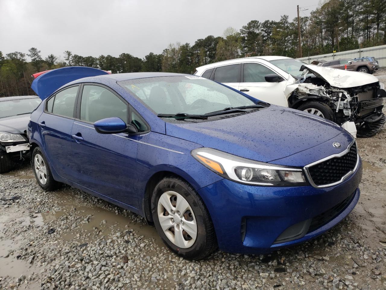 KIA FORTE LX 2017 with VIN 3KPFK4A74HE065637 - Photo from auction