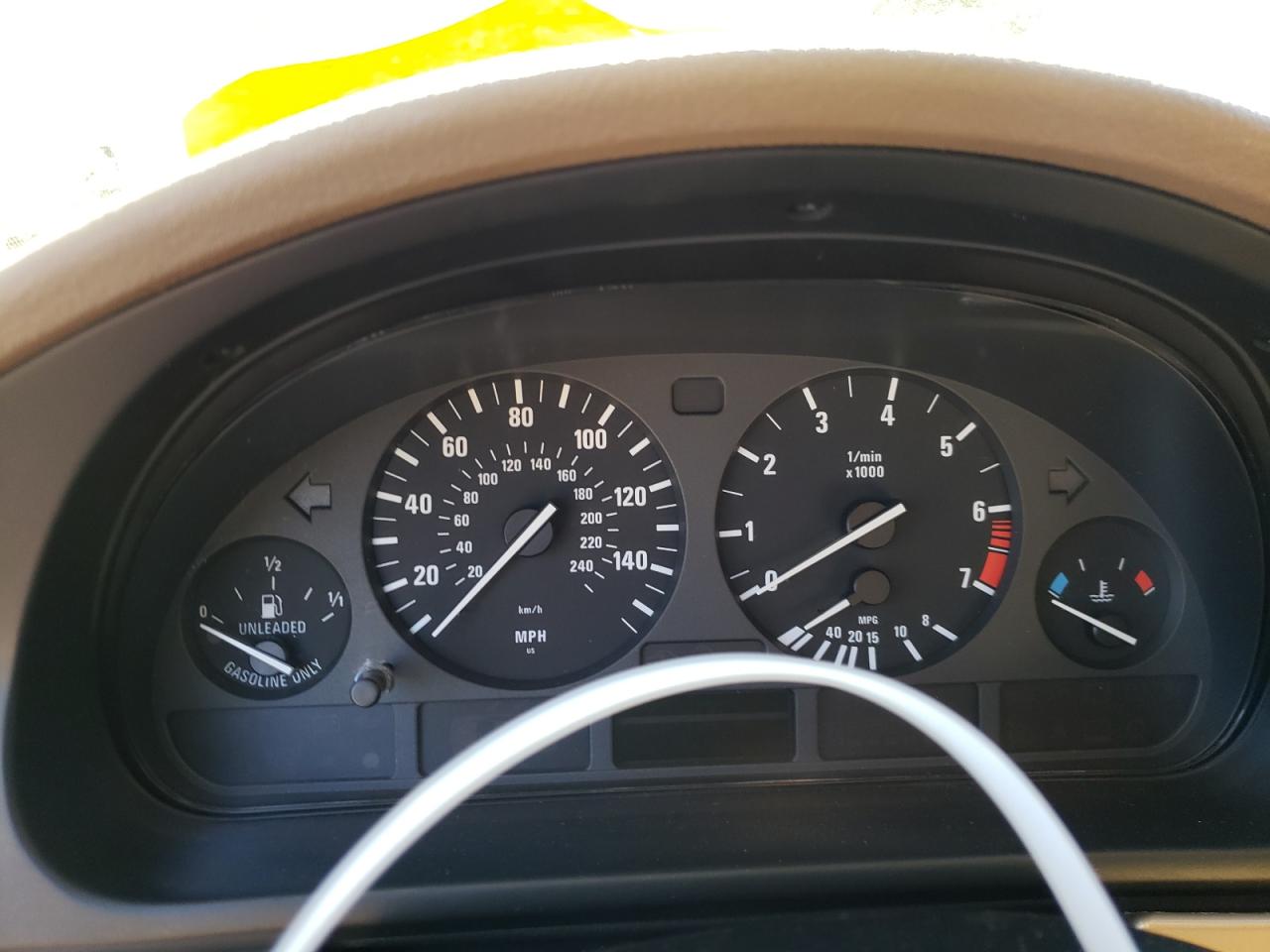 Photo 8 from auction – 2000 BMW 528 I AUTO with VIN WBADM634XYGU14068
