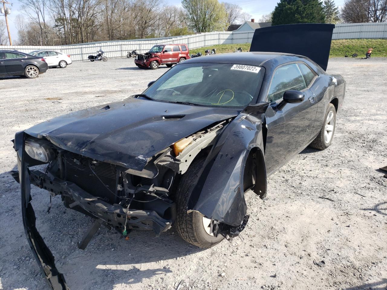 Photo 2 from auction – 2013 DODGE CHALLENGER with VIN 2C3CDYAG8DH692333