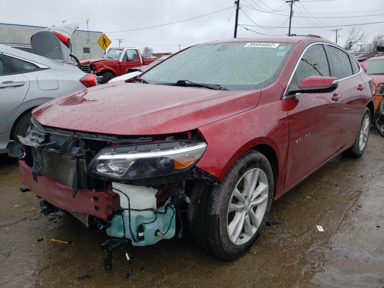 Photo 2 from auction – 2018 CHEVROLET MALIBU LT with VIN 1G1ZD5ST7JF176938