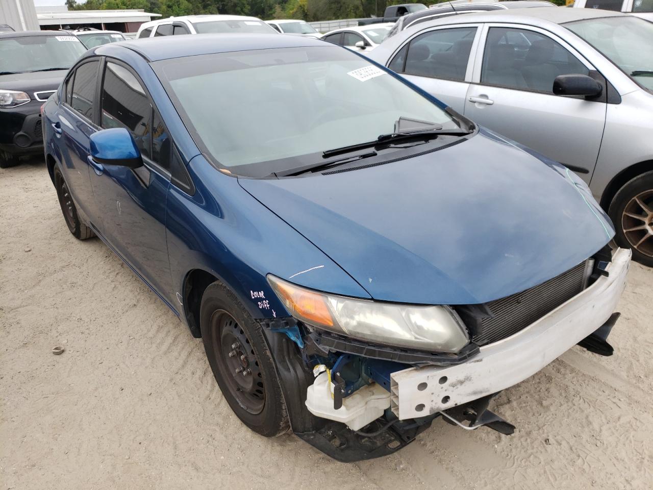 HONDA CIVIC LX 2012 with VIN 19XFB2F56CE083254 - Photo from auction