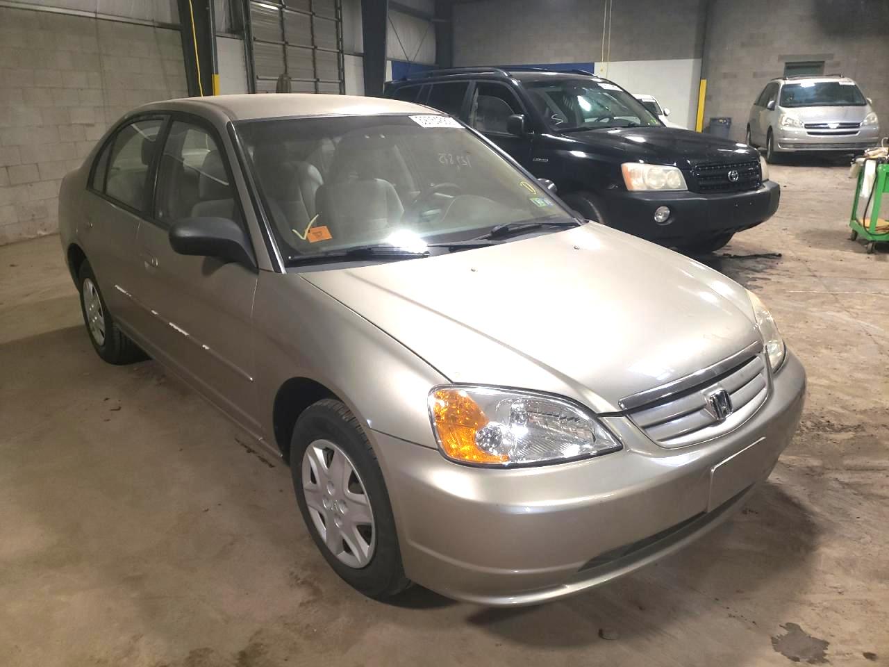 HONDA CIVIC LX 2003 with VIN 2HGES16573H536423 - Photo from auction