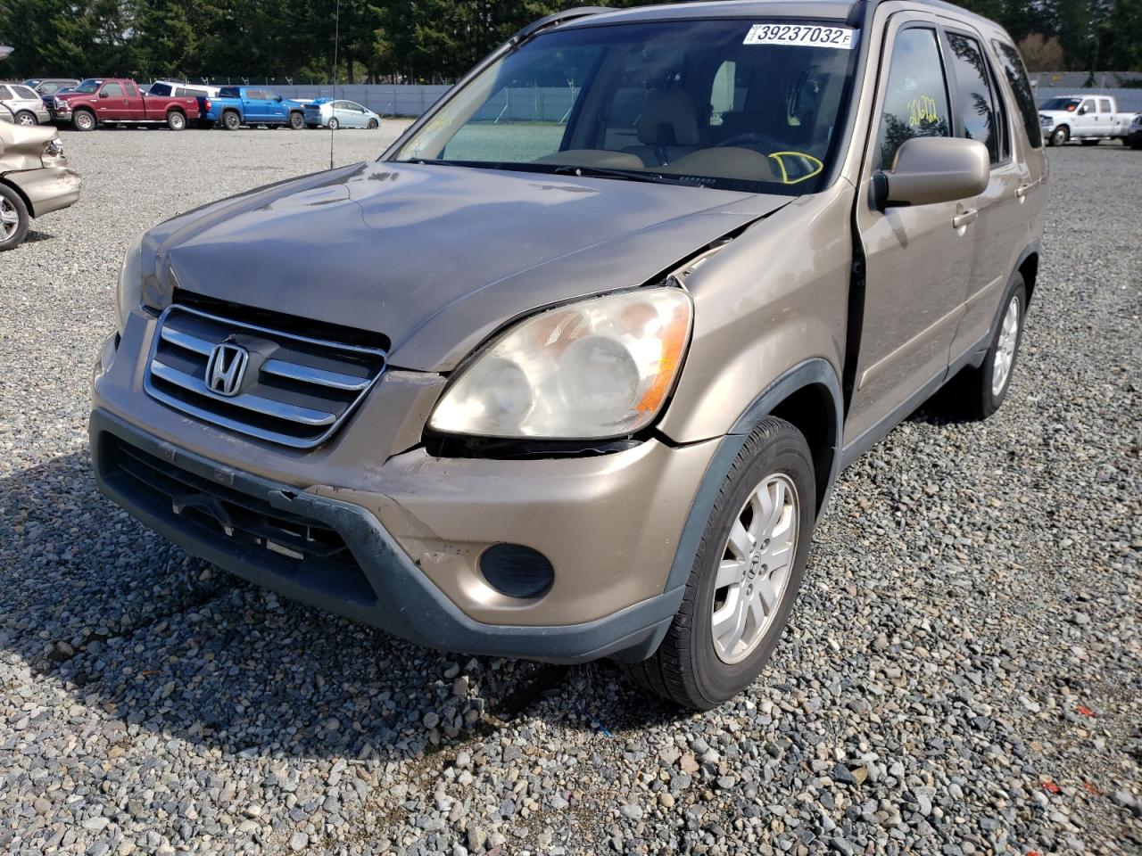 Photo 9 from auction – 2005 HONDA CR-V SE with VIN JHLRD78965C059022