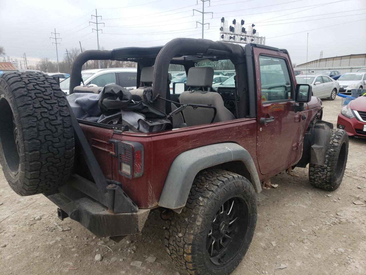 Photo 4 from auction – 2008 JEEP WRANGLER X with VIN 1J4FA24128L569233
