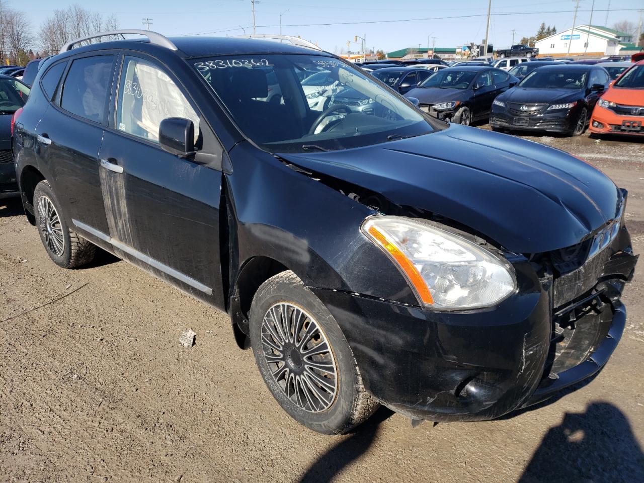 NISSAN ROGUE S 2012 with VIN JN8AS5MV4CW367135 - Photo from auction