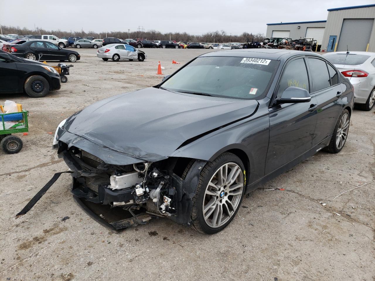 Photo 2 from auction – 2014 BMW 335 I with VIN WBA3A9G50ENS65153