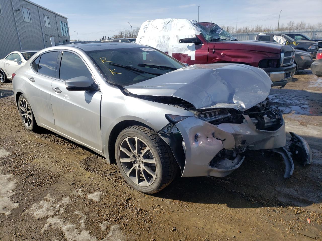 ACURA TLX TECH 2017 with VIN 19UUB3F54HA801280 - Photo from auction