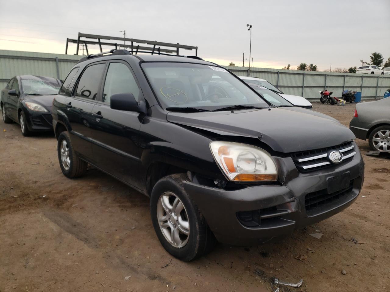KIA SPORTAGE E 2008 with VIN KNDJF723887482092 - Photo from auction