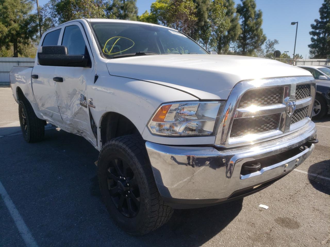 RAM 2500 ST 2018 with VIN 3C6UR5CL8JG142594 - Photo from auction