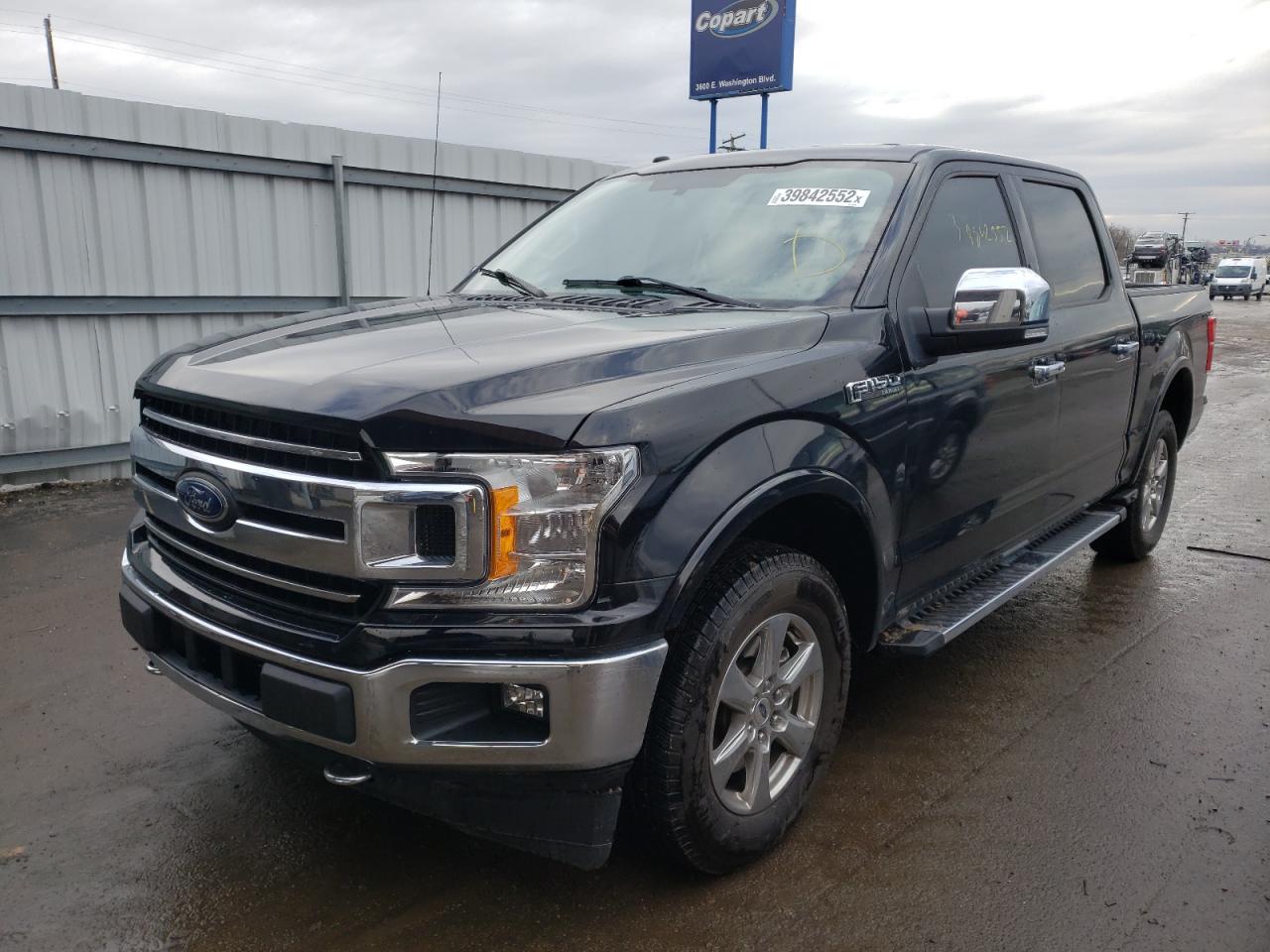 Photo 2 from auction – 2018 FORD F150 SUPER with VIN 1FTEW1EG9JFC41909