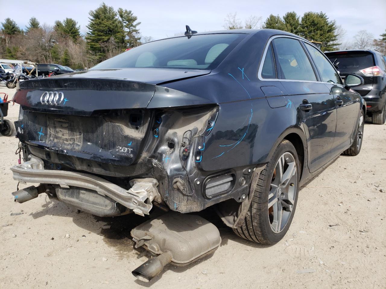 Photo 4 from auction – 2018 AUDI A4 PREMIUM with VIN WAUPNAF46JA144676