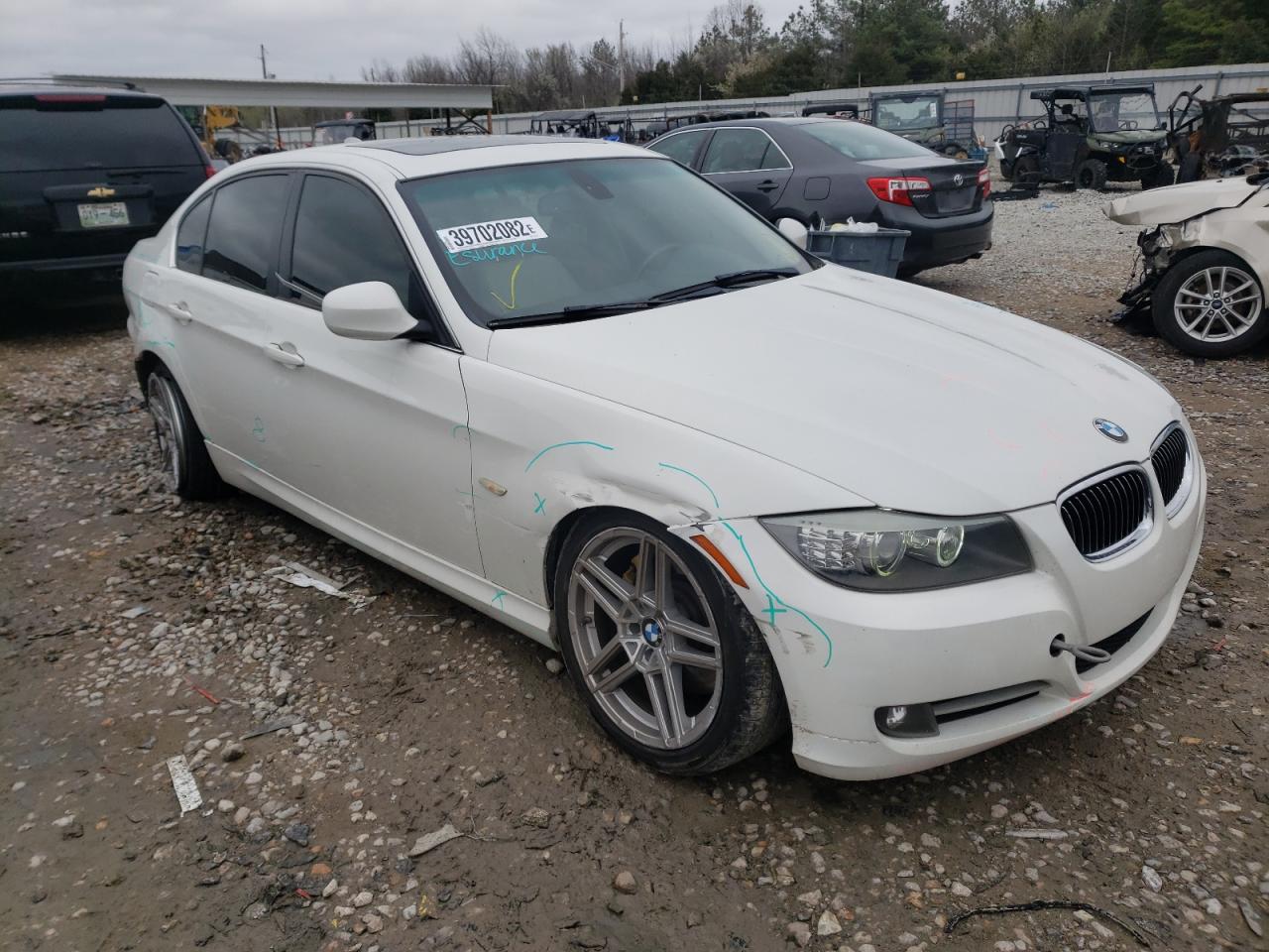 BMW 335 I 2011 with VIN WBAPM5C58BE577157 - Photo from auction