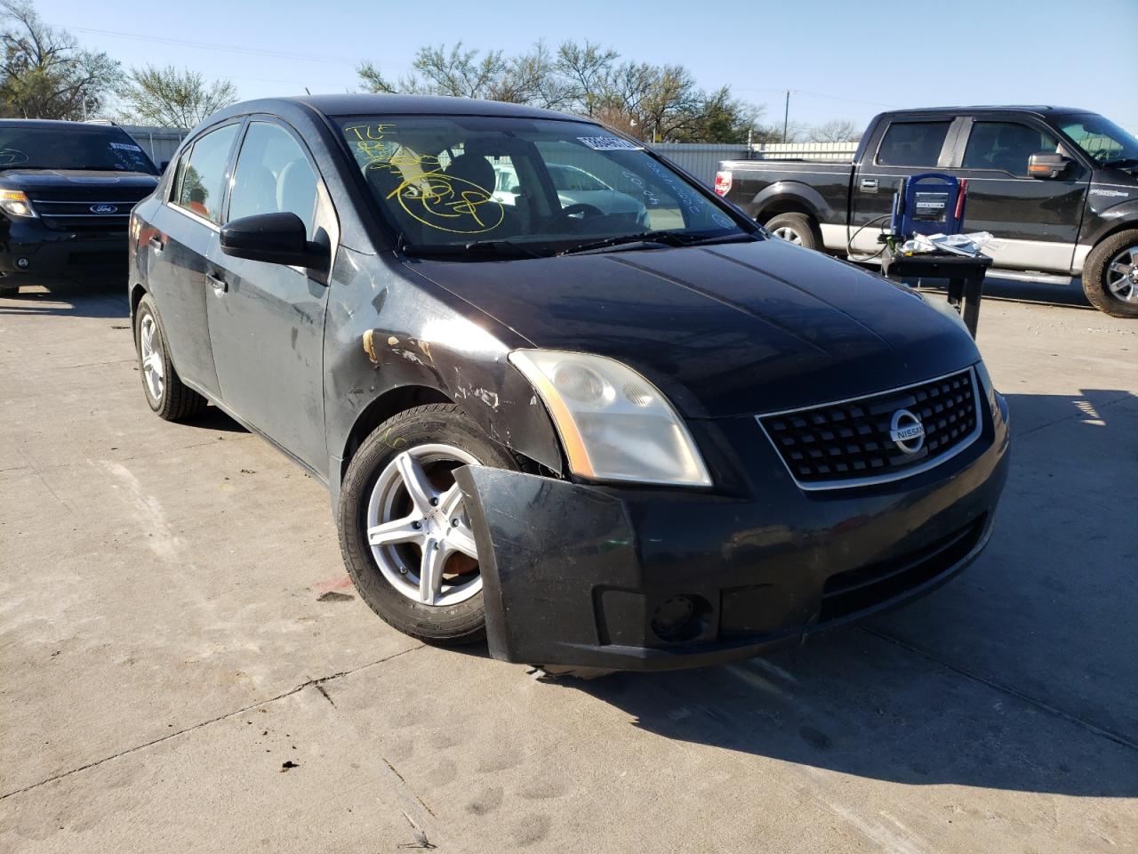 NISSAN SENTRA 2.0 2008 with VIN 3N1AB61E38L692834 - Photo from auction