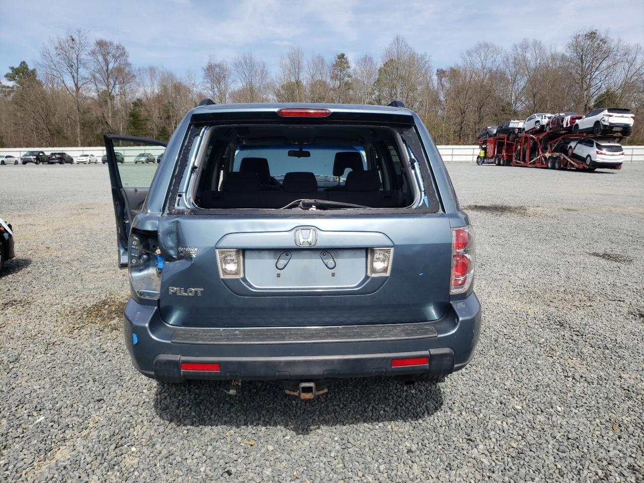 Photo 9 from auction – 2006 HONDA PILOT EX with VIN 5FNYF28426B043723