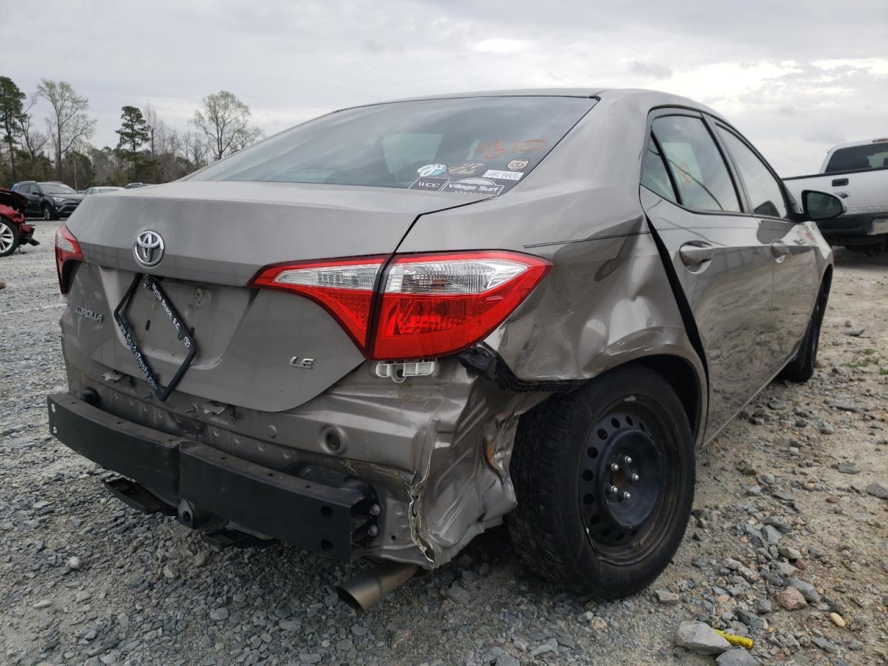 Photo 9 from auction – 2015 TOYOTA COROLLA LE with VIN 2T1BURHE6FC251556