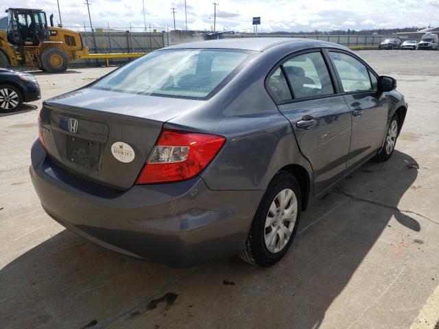 Photo 4 from auction – 2012 HONDA CIVIC LX with VIN 19XFB2F52CE103984
