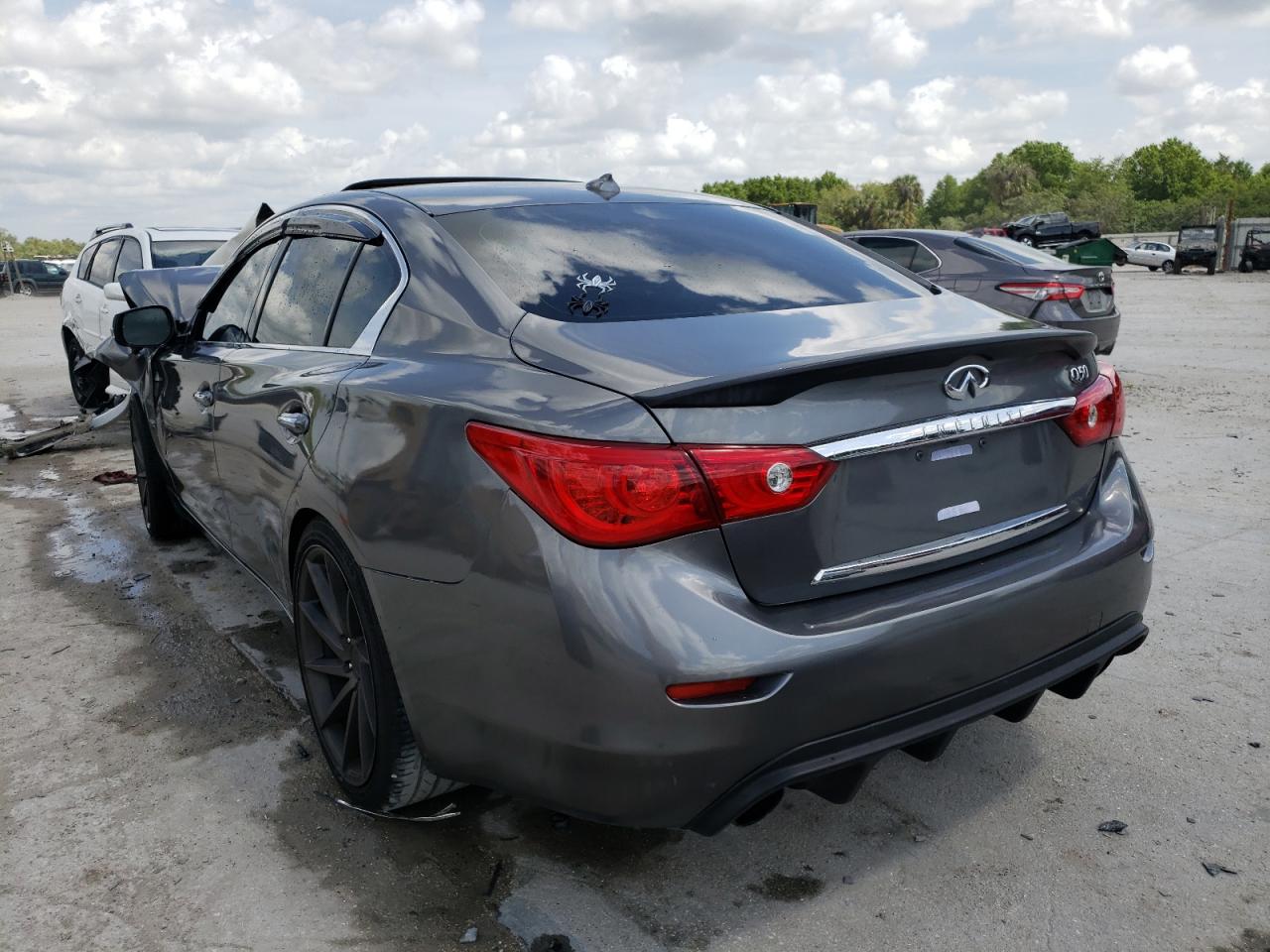 Photo 3 from auction – 2014 INFINITI Q50 BASE with VIN JN1BV7AP5EM672248