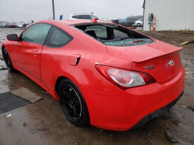 Photo 3 from auction – 2012 HYUNDAI GENESIS CO with VIN KMHHT6KD6CU074156