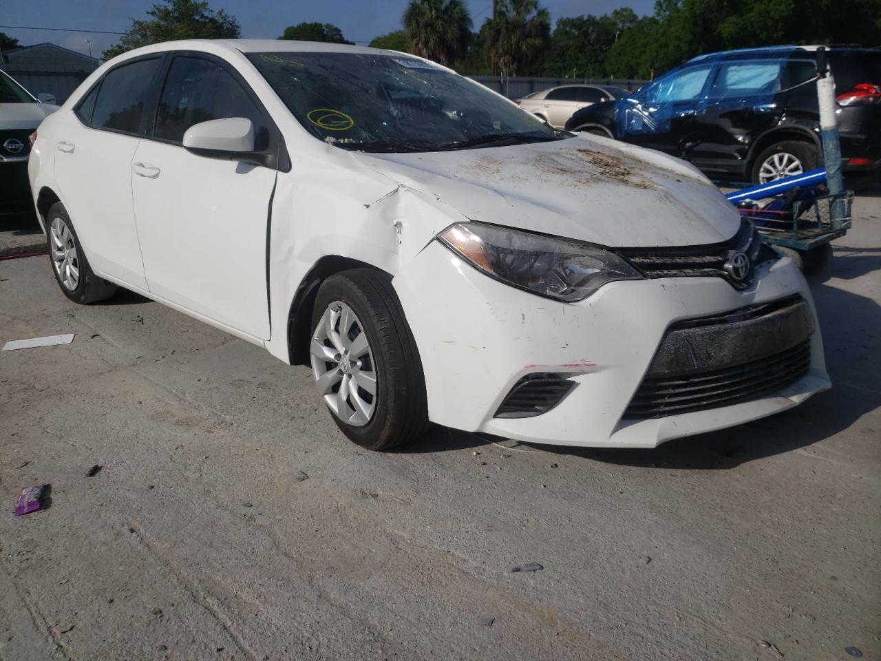 TOYOTA COROLLA L 2016 with VIN 5YFBURHE1GP385683 - Photo from auction