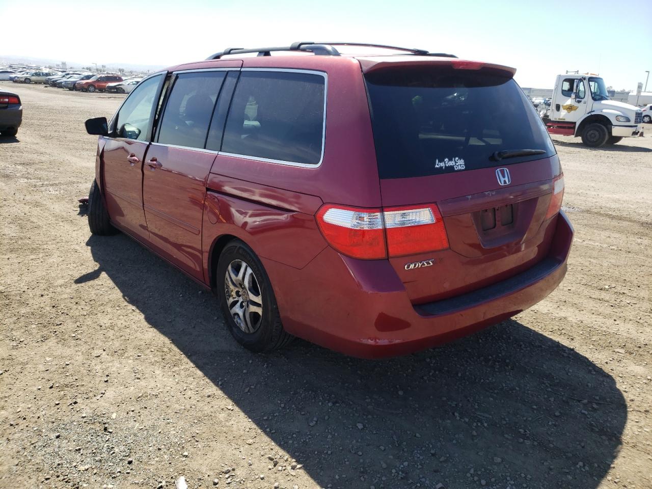 Photo 3 from auction – 2006 HONDA ODYSSEY EX with VIN 5FNRL38636B422413