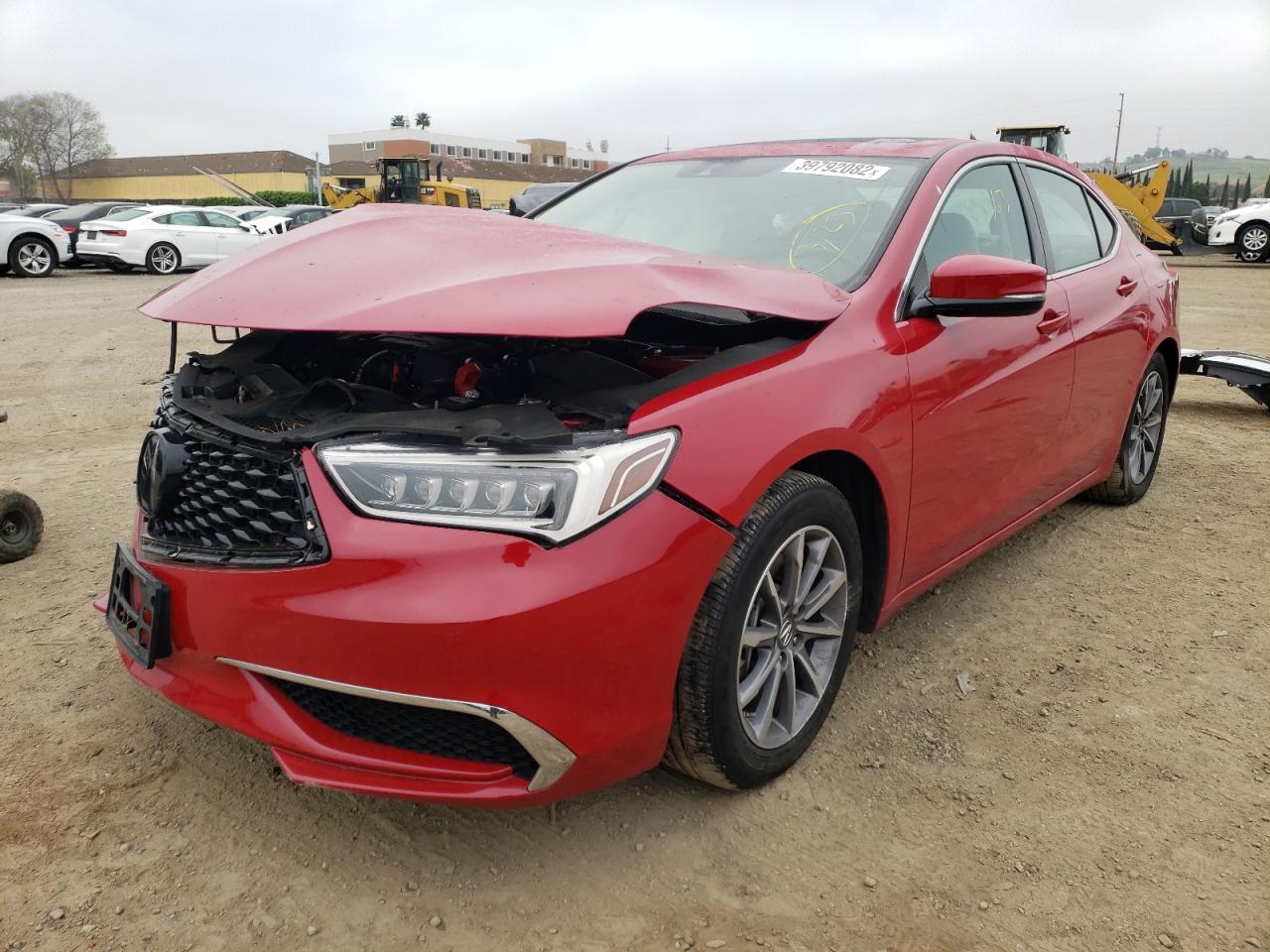 Photo 2 from auction – 2018 ACURA TLX with VIN 19UUB1F38JA008248