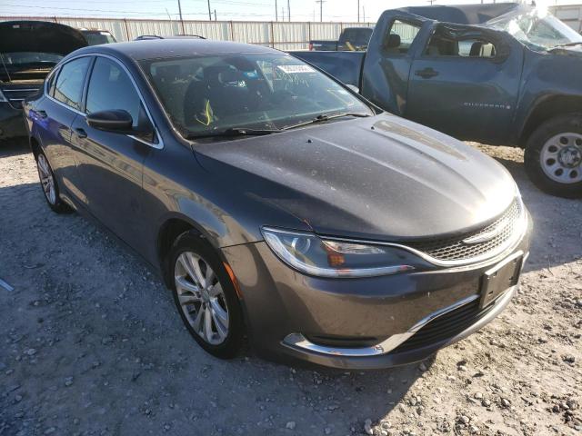 CHRYSLER 200 LIMITE 2015 with VIN 1C3CCCABXFN574174 - Photo from auction