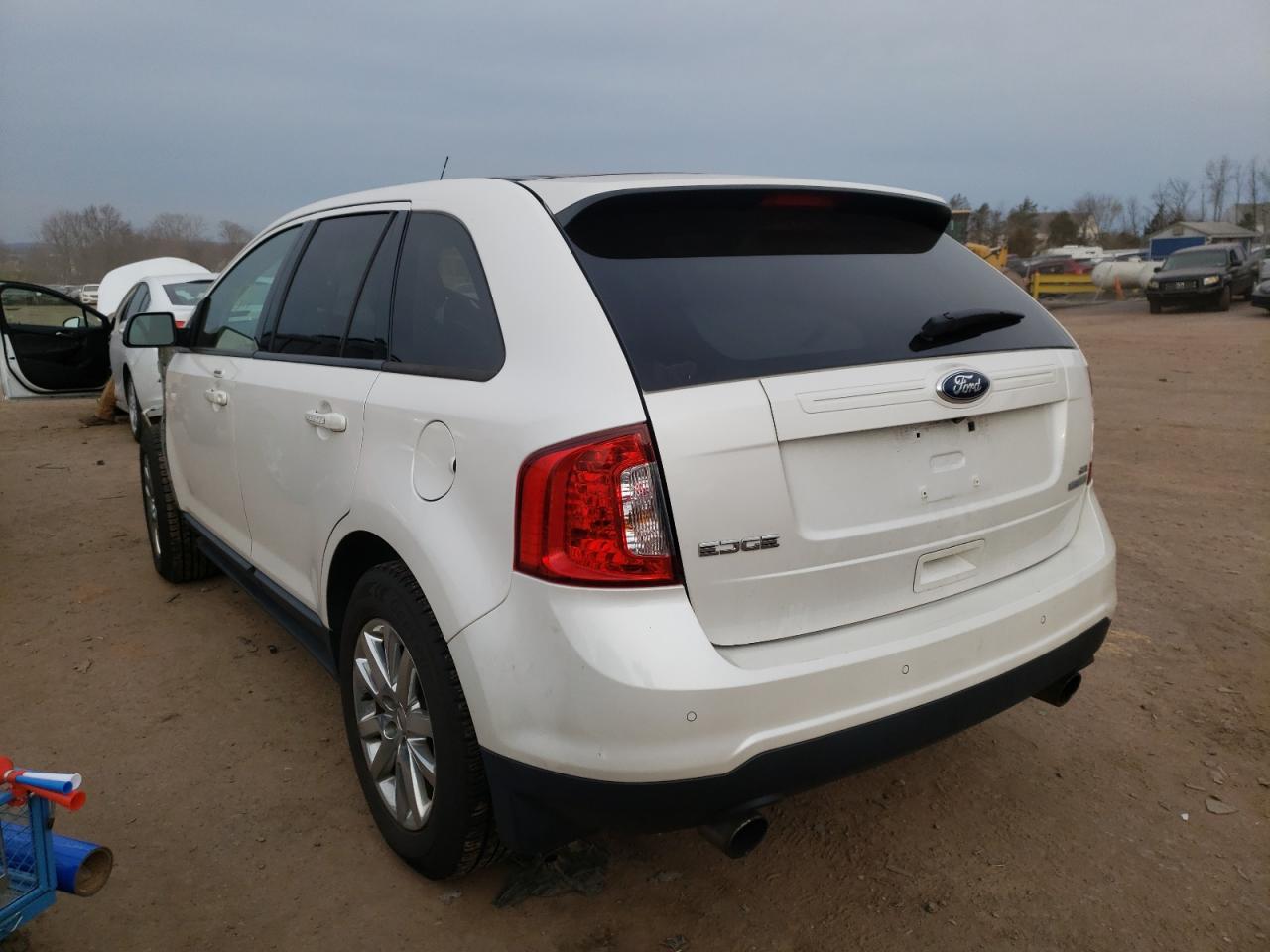 Photo 3 from auction – 2014 FORD EDGE SEL with VIN 2FMDK3J98EBB16929