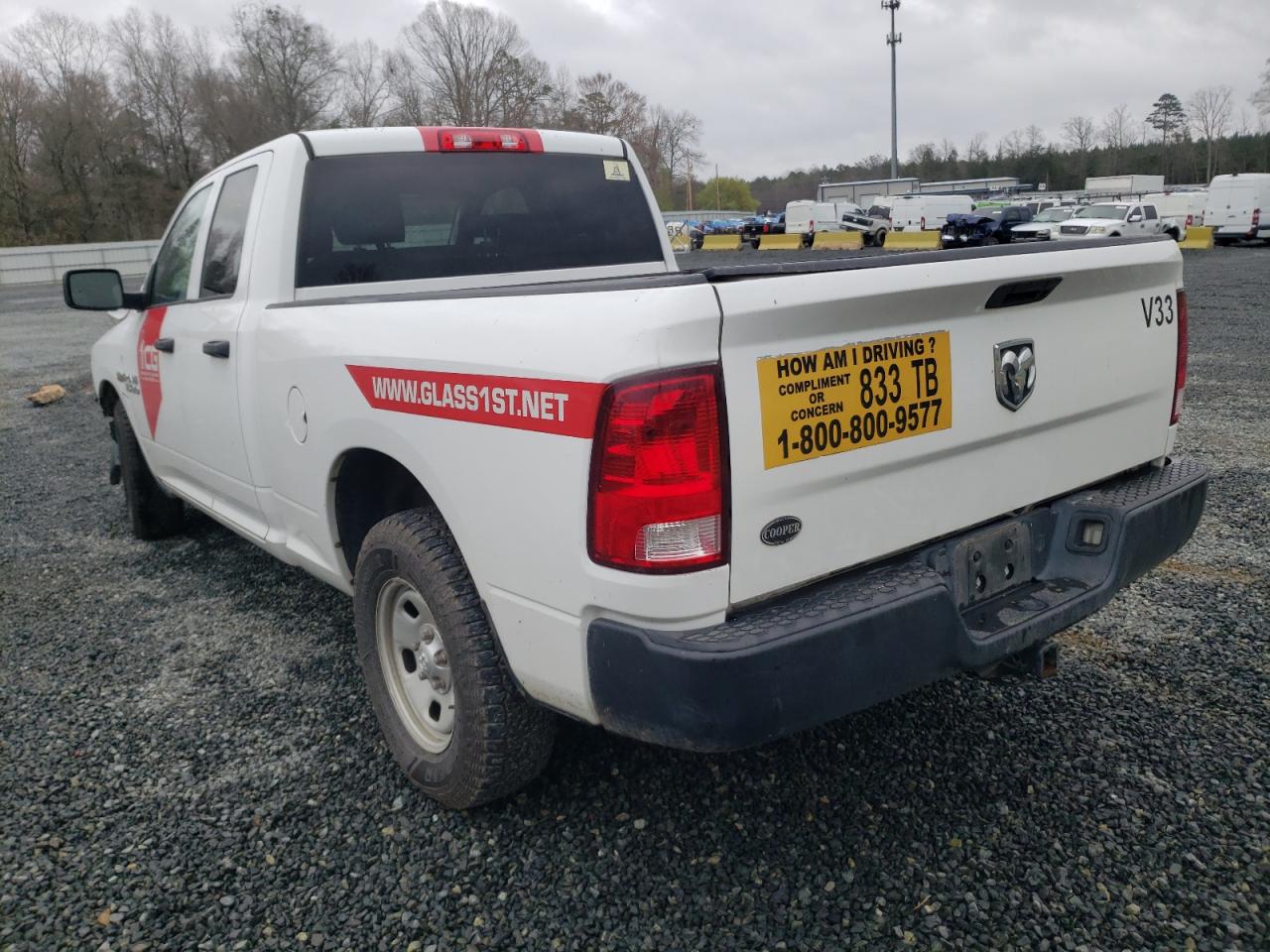Photo 3 from auction – 2015 RAM 1500 ST with VIN 1C6RR6FT9FS518162