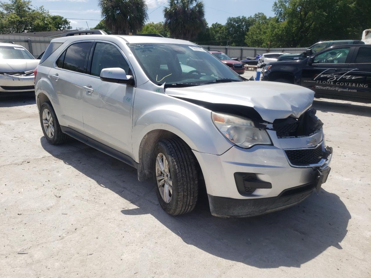 CHEVROLET EQUINOX LT 2012 with VIN 2GNFLEEK5C6219550 - Photo from auction