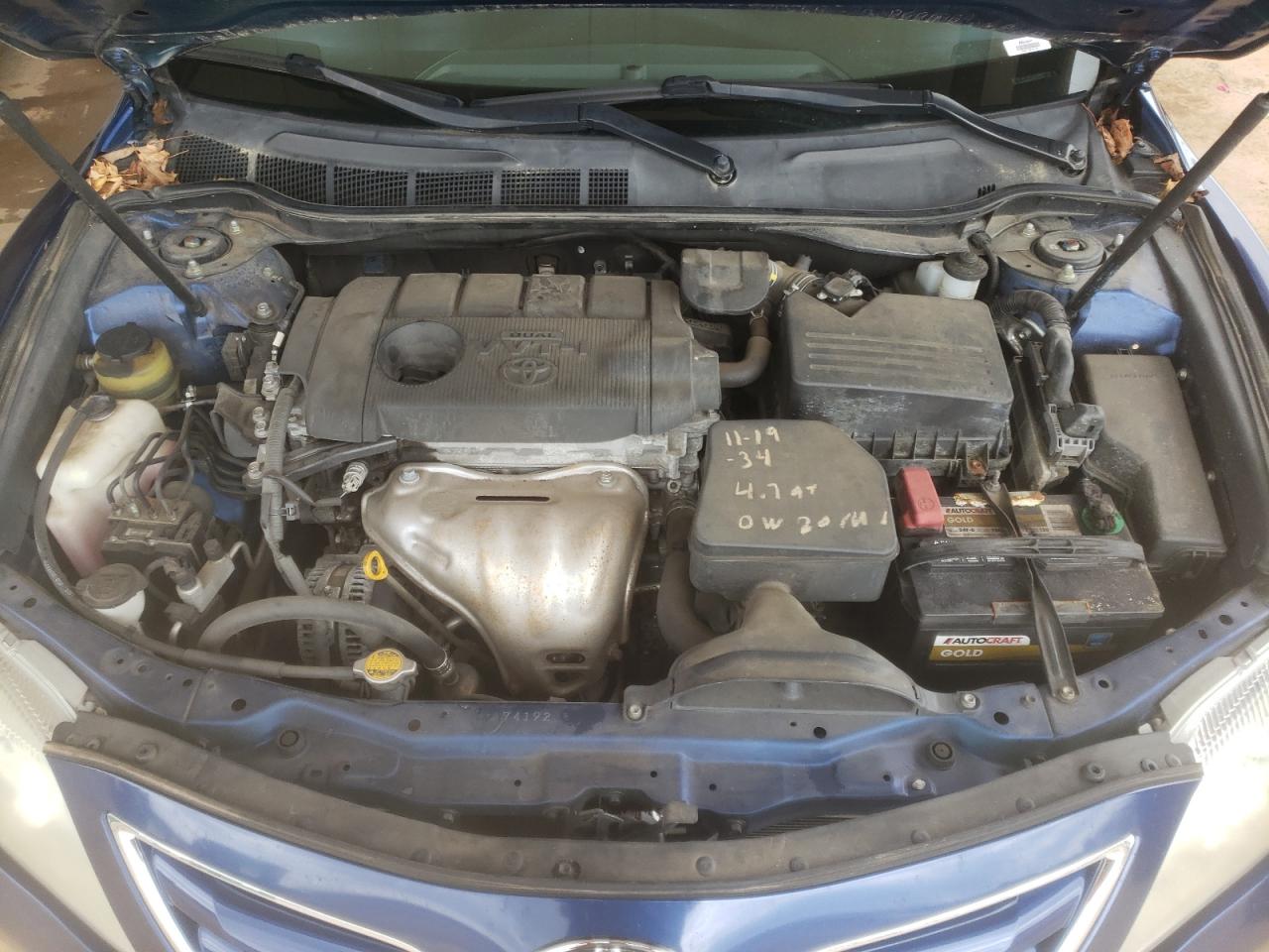 Photo 7 from auction – 2011 TOYOTA CAMRY BASE with VIN 4T1BF3EK8BU760204