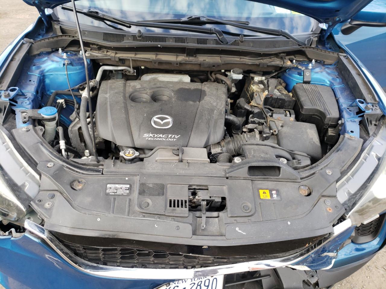 Photo 7 from auction – 2014 MAZDA CX-5 SPORT with VIN JM3KE2BEXE0377738