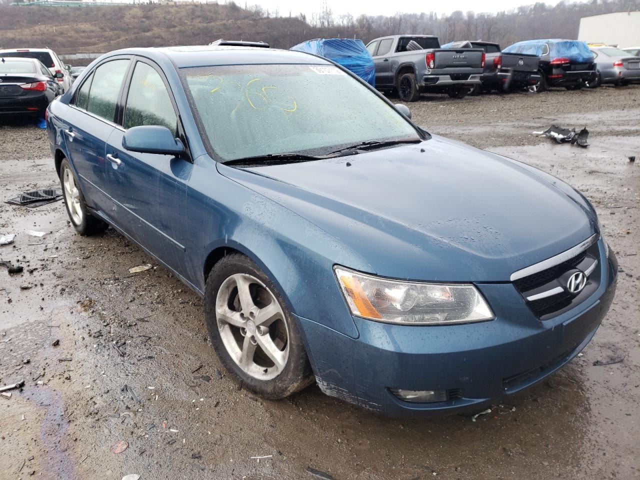 HYUNDAI SONATA SE 2007 with VIN 5NPEU46FX7H224998 - Photo from auction