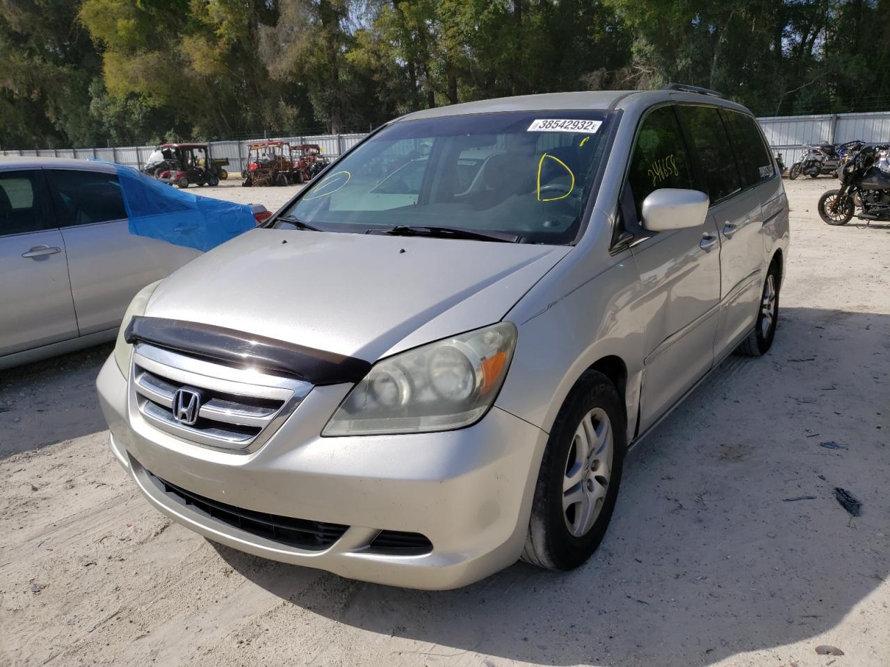 Photo 2 from auction – 2007 HONDA ODYSSEY EX with VIN 5FNRL38417B454230
