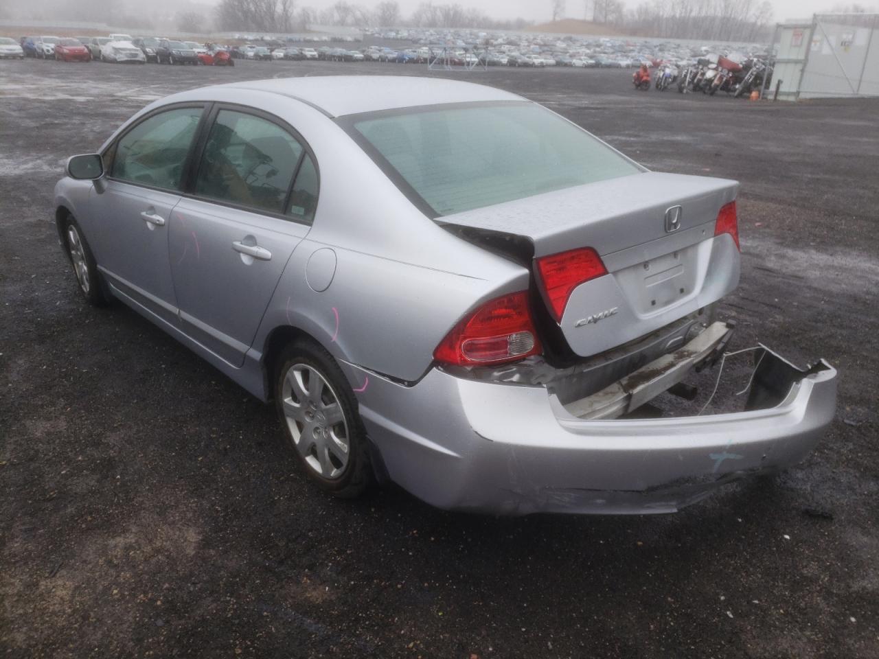 Photo 3 from auction – 2008 HONDA CIVIC LX with VIN 2HGFA16588H356463
