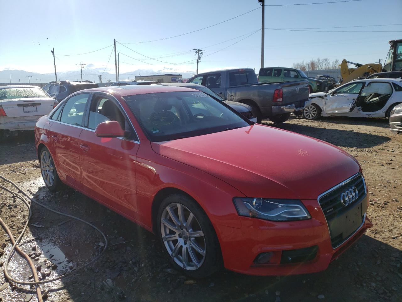 Photo 1 from auction – 2009 AUDI A4 PREMIUM with VIN WAUSF78K19N074238