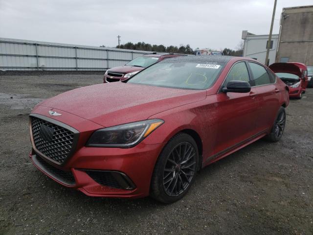 Photo 2 from auction – 2020 GENESIS G80 BASE with VIN KMTFN4JB9LU331063