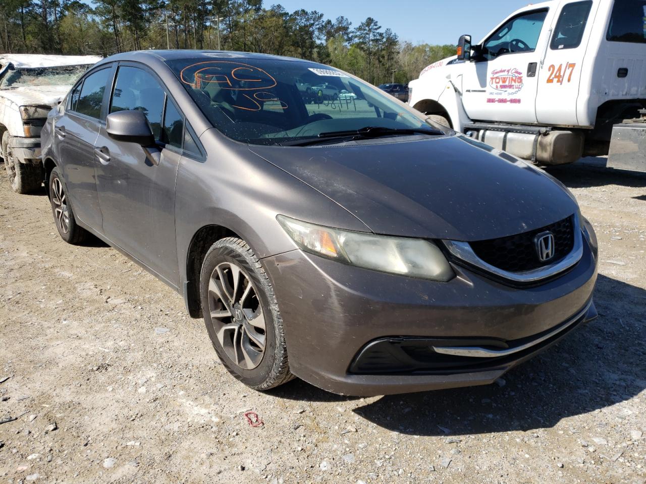Photo 1 from auction – 2013 HONDA CIVIC EX with VIN 2HGFB2F83DH527479